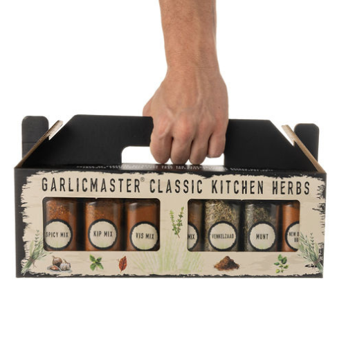 4 x Garlicmaster Kruidentray - Barbecue and Specific Dishes Mix