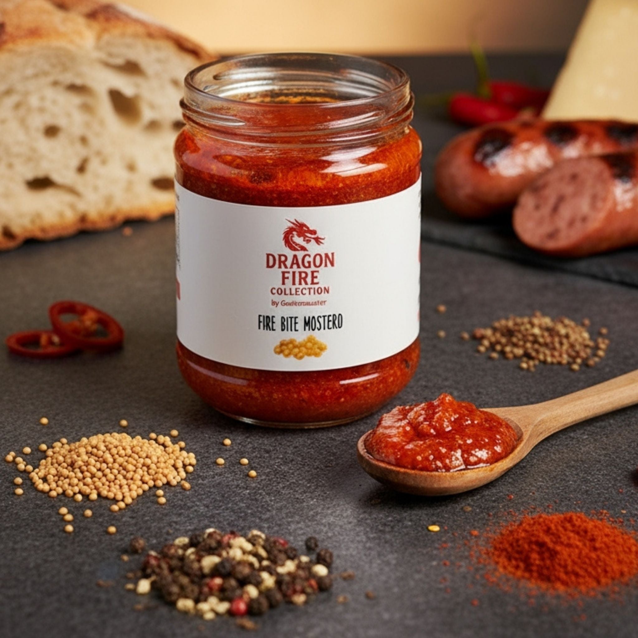 Fire bite mosterd (5/10) - Garlicmaster.nl