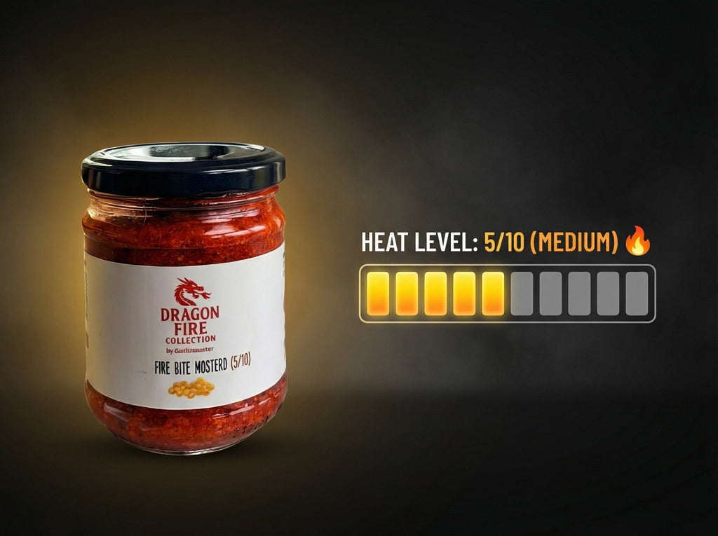 Fire bite mosterd (5/10) - Garlicmaster.nl