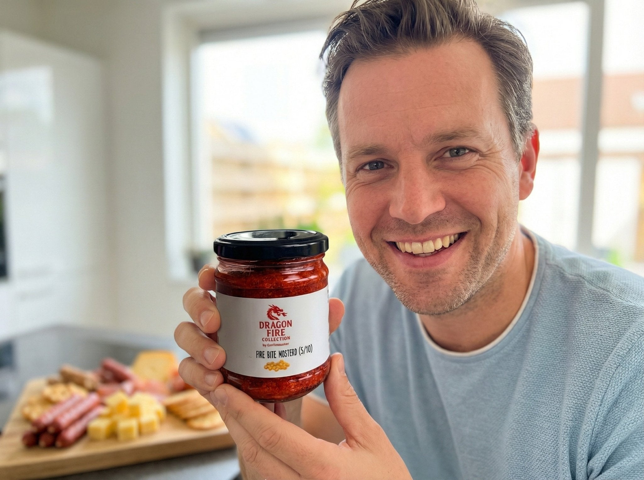 Fire bite mosterd (5/10) - Garlicmaster.nl