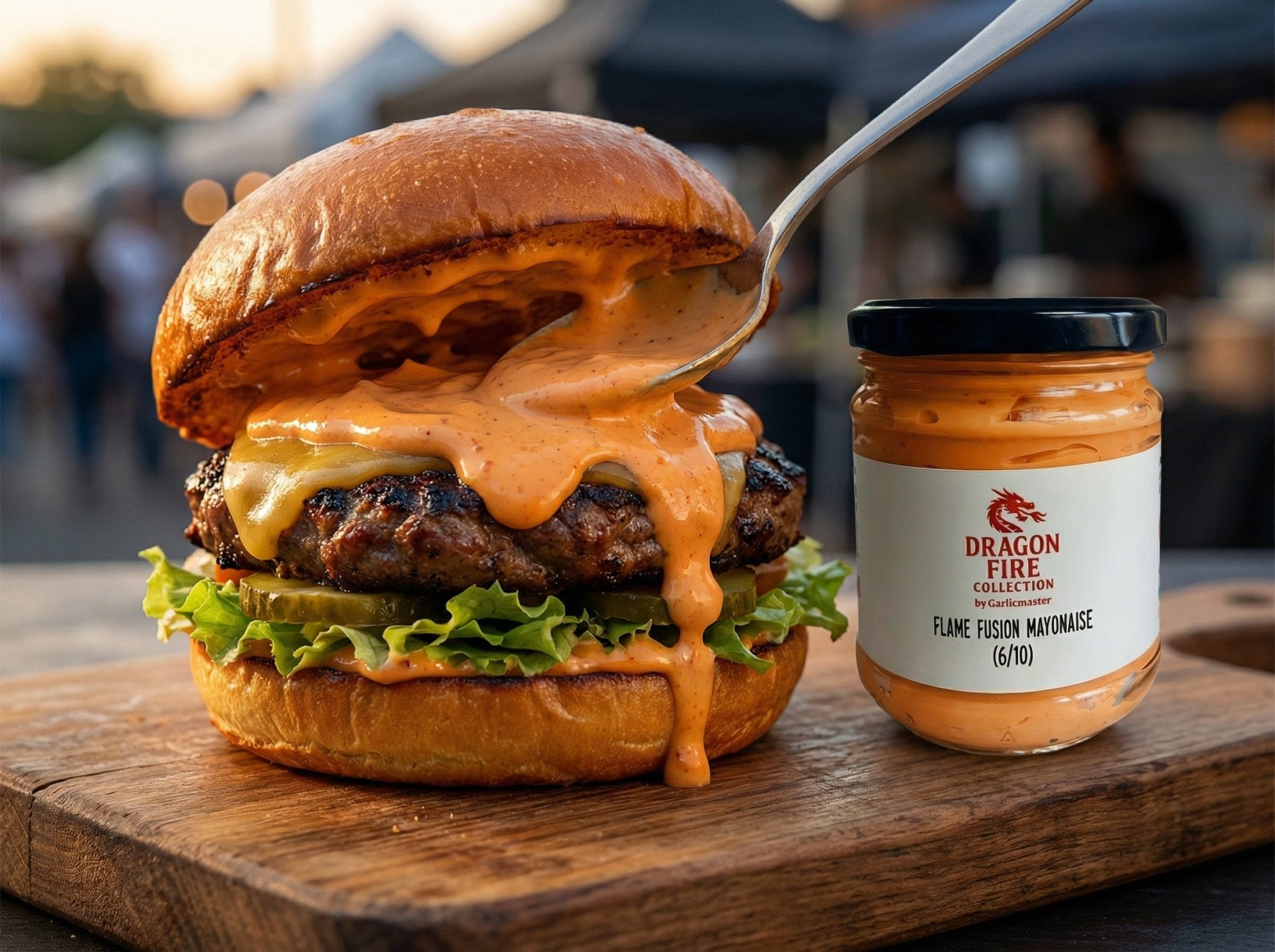FLAME FUSION MAYONAISE (6/10) - Garlicmaster.nl