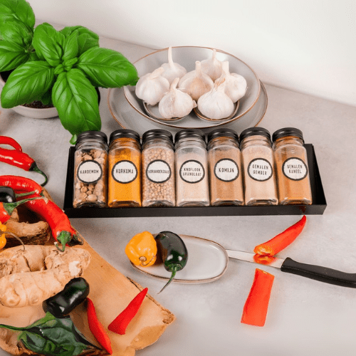 Garlicmaster Kruidentray - Asian and Middle Eastern Mix - Garlicmaster.nl