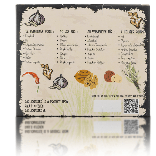 Knoflook & Kruiden Snijder Garlicmaster® - Garlicmaster.nl