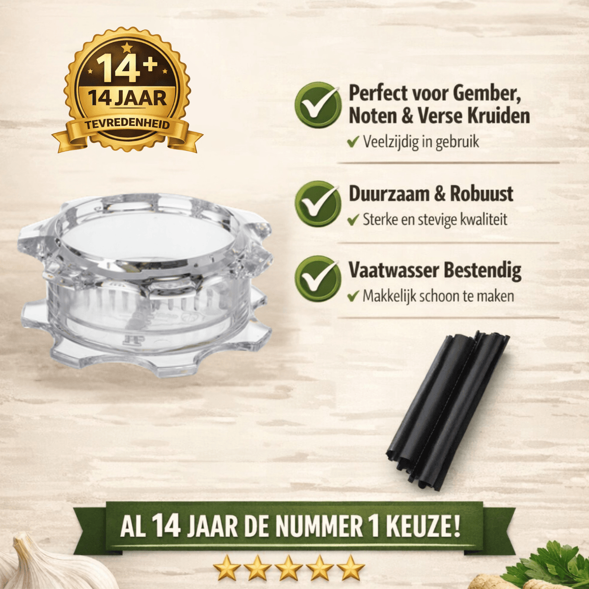 Beste knoflookpers? Het slimme alternatief – Garlicmaster® knoflook ...