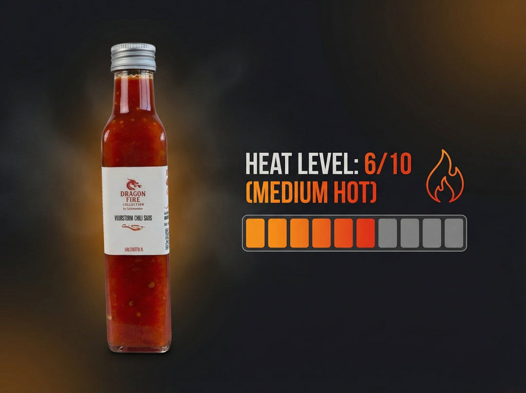 VUURSTORM CHILI SAUS (6/10) - Garlicmaster.nl